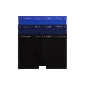 Tommy Hilfiger 3-Pack Logo Waistband Blue Trunks